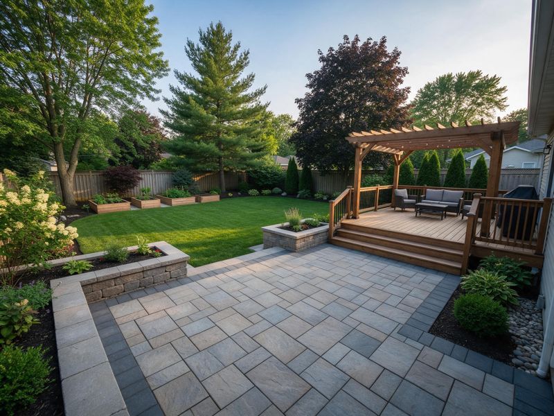 landscape design project near Overland Park, KS